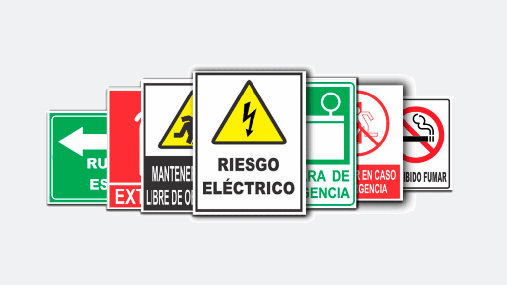 Señalética de protección civil en Yucatán