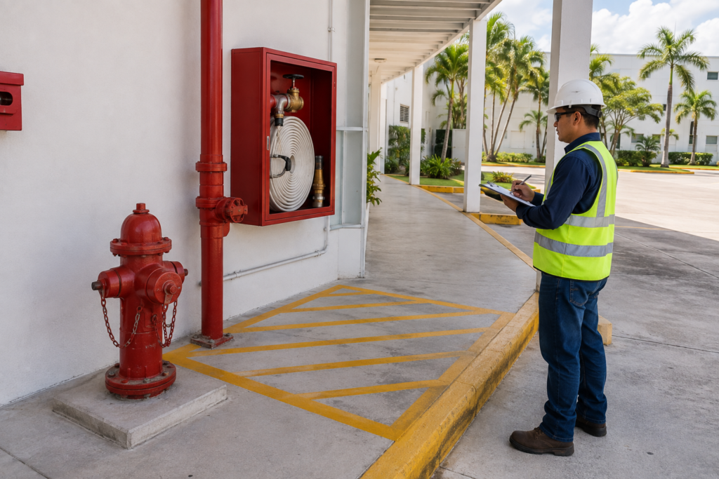 Hidrantes contra incendios en Yucatán